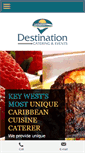 Mobile Screenshot of destinationcaterer.com